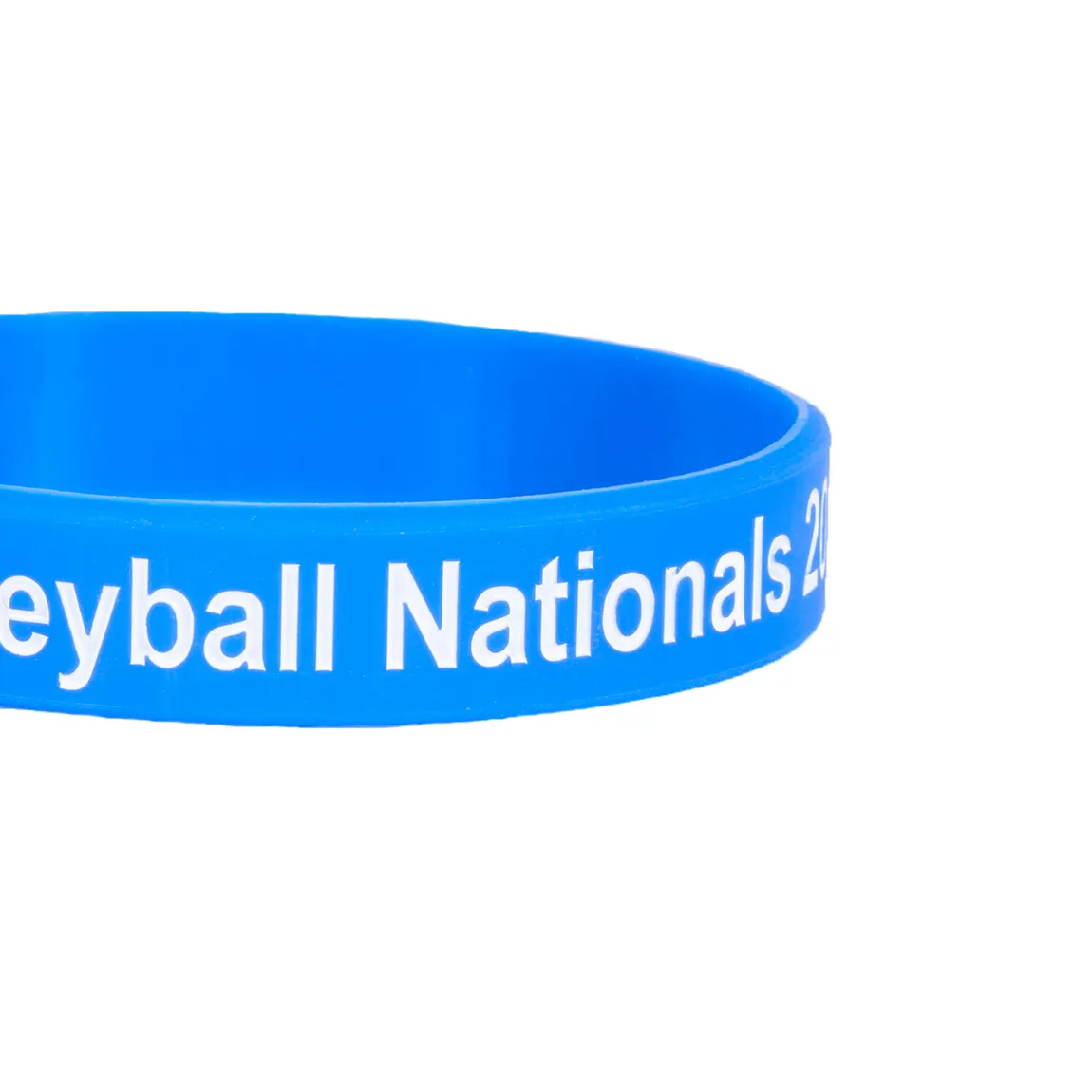 Custom Debossed Ink Filled Wristbands for Sale