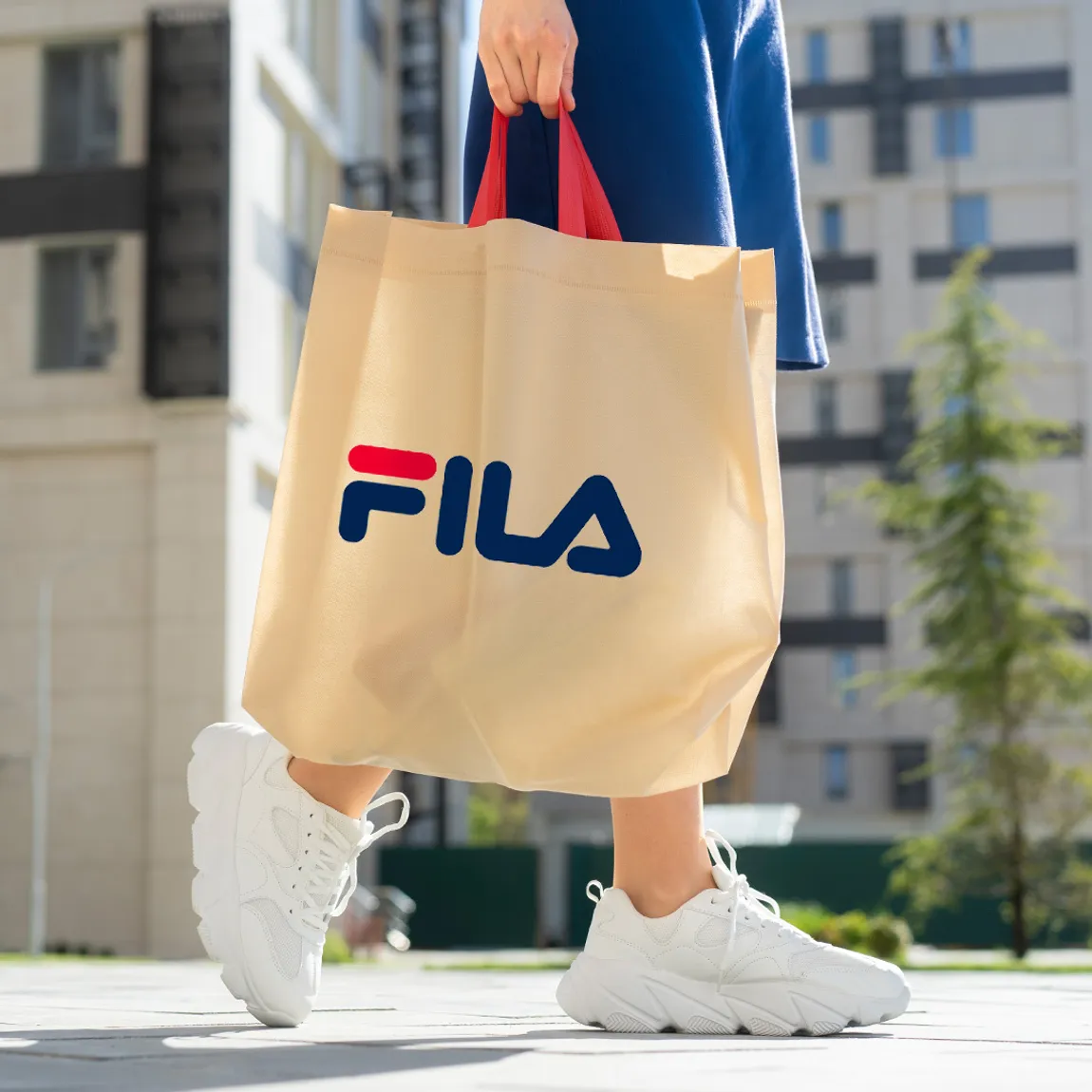 Fila two way tote bag best sale