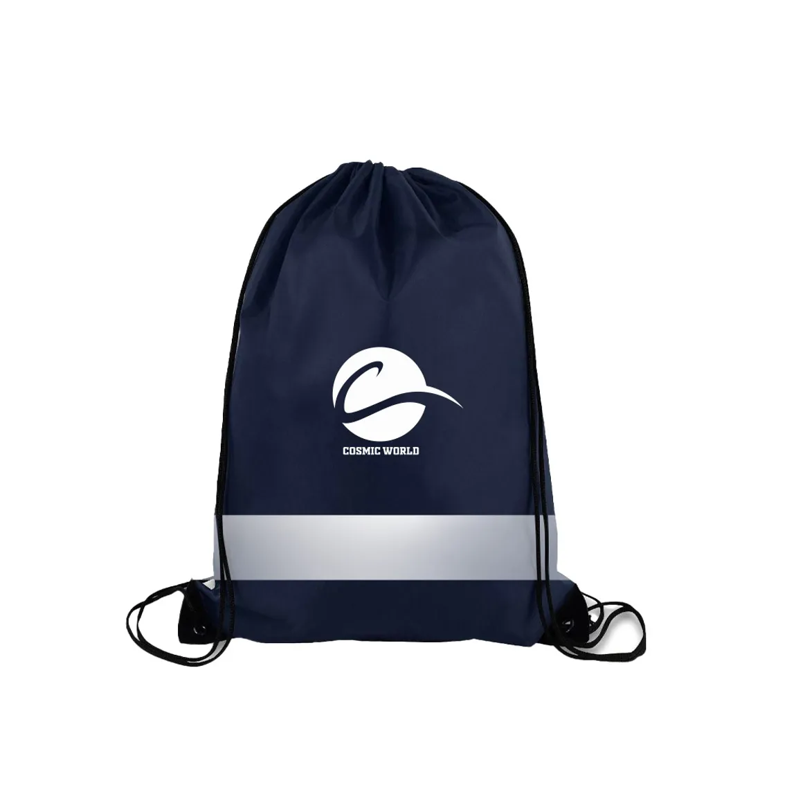 Reflective drawstring bag shop