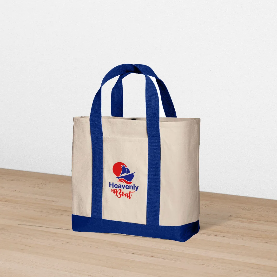 Tote Bags - Two Tone Cotton Canvas