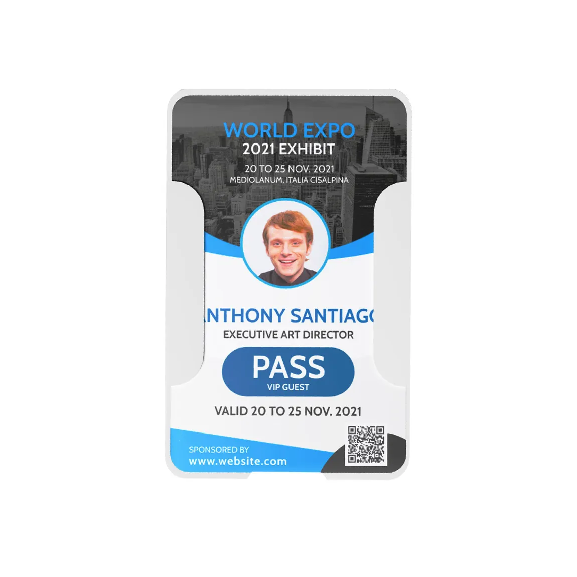 Lanyards & ID Cards Custom Conference ID Name Badges