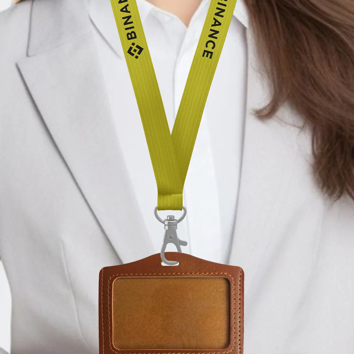Lanyards & ID Cards - Polyester lanyard with Badge Holders
