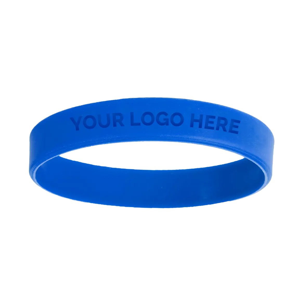 Wristbands Custom 1/2 inch Debossed Wristbands