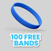 Debossed Silicone Wristband Bracelet       