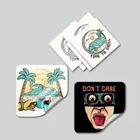 Square Stickers-4"X4"