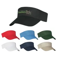 Cotton Twill Visor - Embroidered