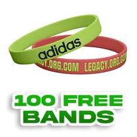 Custom Embossed Printed Wristband    