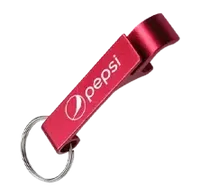 Custom Bottle Opener Metal Keychains - Style A