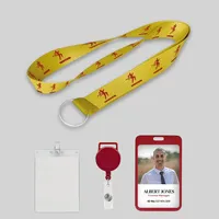 Custom Silk Screen Print Polyester Lanyards  