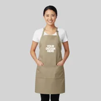Port Authority® Easy Care Extra Long Bib Apron with Stain Release