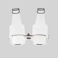 LED Bottle Eyeglasses 