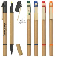 Dual Function Eco-Friendly Pen / Highlighter