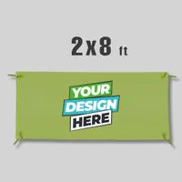 Vinyl Banner 2' x 8'
