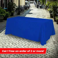 Rectangle Blank Table Cover- Table Throw or Fitted Style