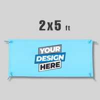 Vinyl Banner 2' x 5'