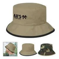 Cotton Twill Bucket Hat -Silk Screen 