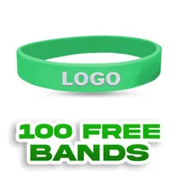 1/2 inch Embossed Printed Wristband       