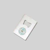 Custom Color Filled Card Bottle Openers