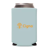 Budget Can Cooler Holder One Color Imprint    