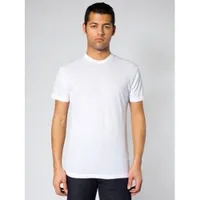 American Apparel Adult Poly Cotton Tee - White