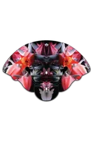 BOUQUET INSPIRATIONAL EXPANDABLE HAND FAN STOCK GRAPHIC HAND FAN 