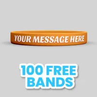Custom Embossed Printed Wristband 