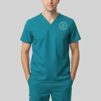 Wink® Unisex WorkFlex Chest Pocket V-Neck Top