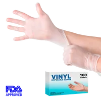 VINYL MEDICAL GRADE GLOVES