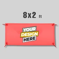 8′ X 2′ Vinyl Banner
