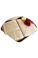 BIBLE INSPIRATIONAL EXPANDABLE HAND FAN STOCK GRAPHIC HAND FAN 