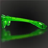 Green LED Retro Sunglasses