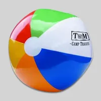 Six Color Beach Ball - 16 Inch