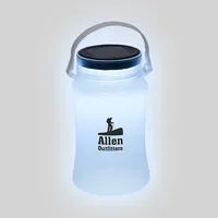 Foldable Waterproof Container with Solar Light