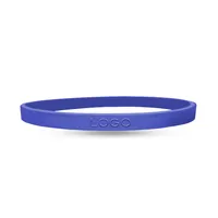 1/4 inch Embossed Wristband         