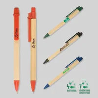 Eco-Green Paper Barrel Pen