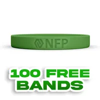 Debossed Silicone Wristband Bracelet 