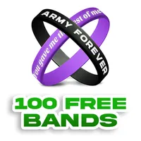 Custom Color Filled Wristband