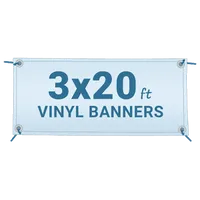 Vinyl Banner 3' x 20'