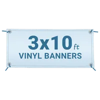 Vinyl Banner 3' x 10'