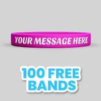 Custom Embossed Printed Wristband       