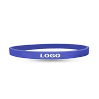 1/4 inch Embossed Printed Wristband      