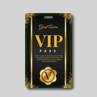 Custom Glossy ID Cards - 2.12" x 3.38"