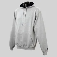 Champion 9.7 oz Cotton Max Color Block Raglan Hood - Light/Heather