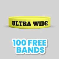 Printed 3/4 inch Wristband