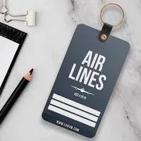 Custom Luggage Tag Keychains