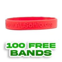 Custom Embossed Wristbands 