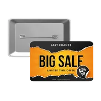 Rectangle Buttons 2.35" x 1.15"