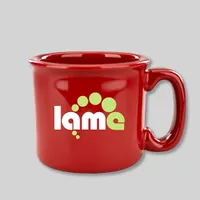 15 Ounce Solid Color Ceramic Campfire Mug
