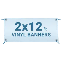 Vinyl Banner 2′ X 12′ 
