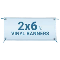 Vinyl Banner 2' x 6'